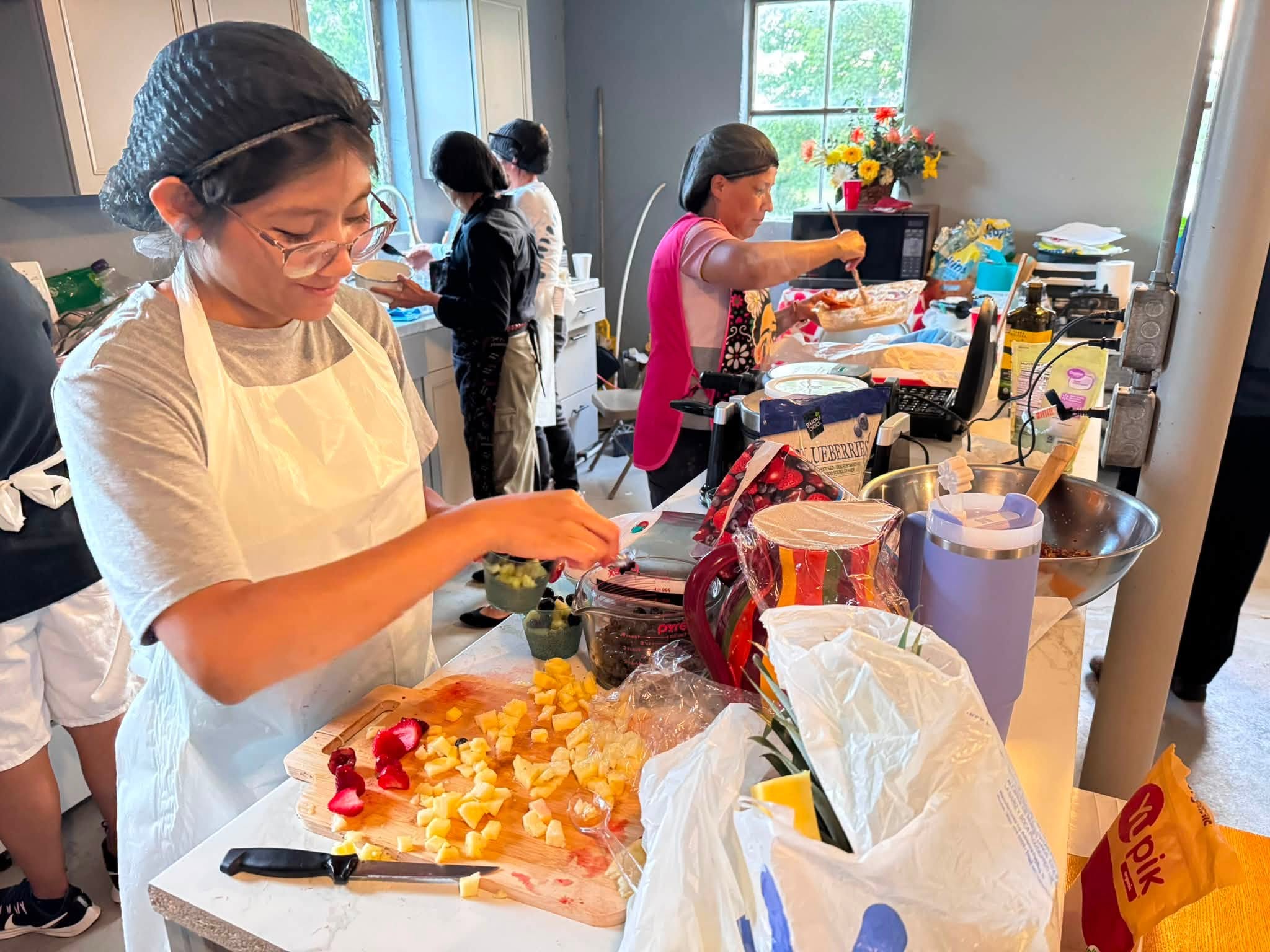 Carthage Hispanic Church Cooking Class Event