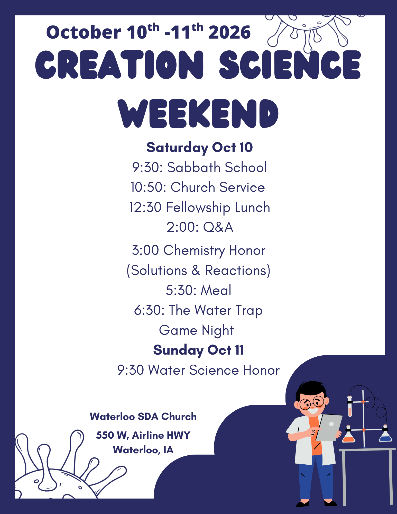 Creation Science Weekend