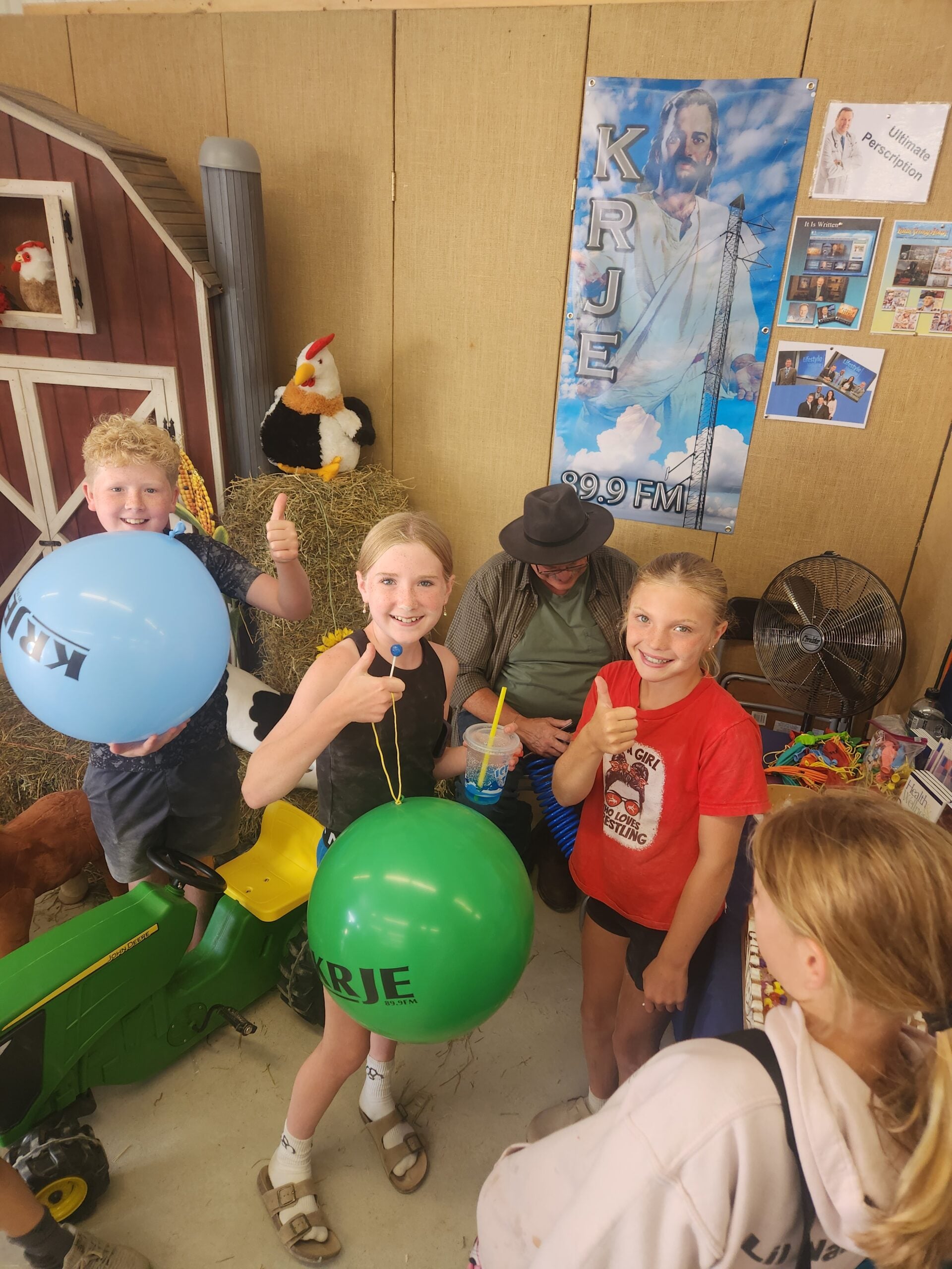 Hawkeye Church Annual Fair Booth